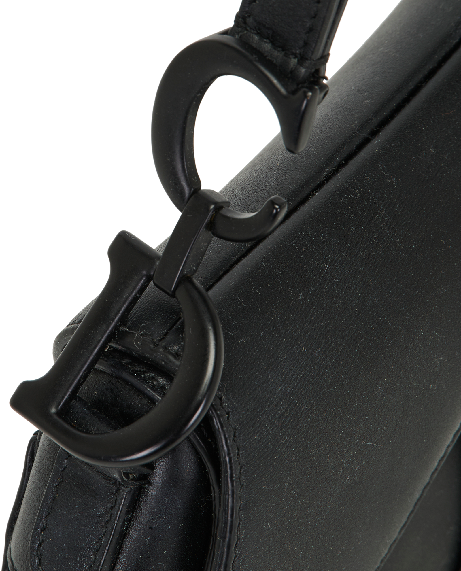 Mini Saddle Ultra Matte, &pound;1,600, Handbags, Black, Leather, Other view